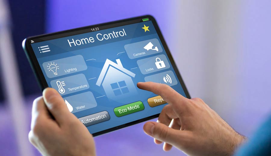 online-home-control-and-security-on-tablet